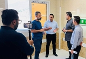 بازدیدها و پیگیری‌های مستمر رئیس شبکه بهداشت و درمان در راستای راه‌اندازی و افتتاح بیمارستان جدید